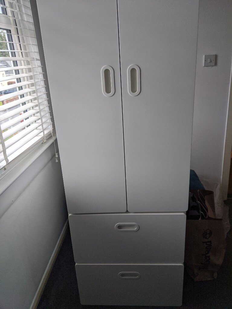 childrens wardrobe and drawers set